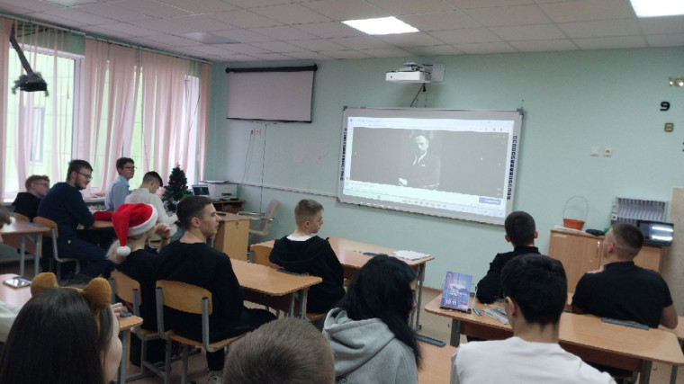 Лекция в медклассе.